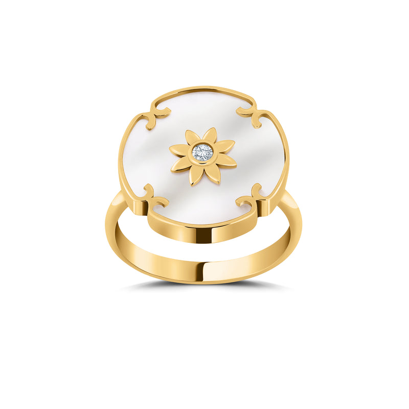 Pompadour Ring